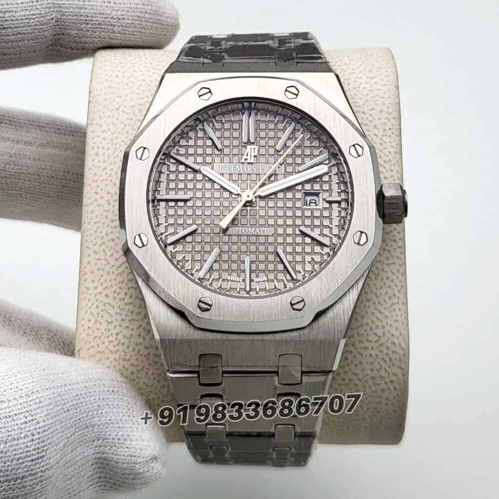 audemars piguet first copy Royal Oak Stainless Steel Grey Dial 41mm
