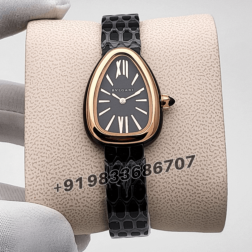 Bvlgari Serpenti Seduttori Black Dial High Quality Women’s Watch