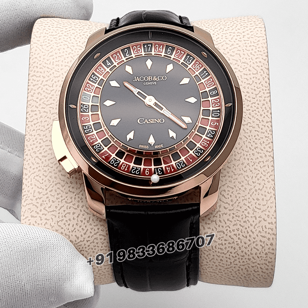 Jacob & Co Casino Tourbillon 18kt Rose Gold 44mm Exact 1