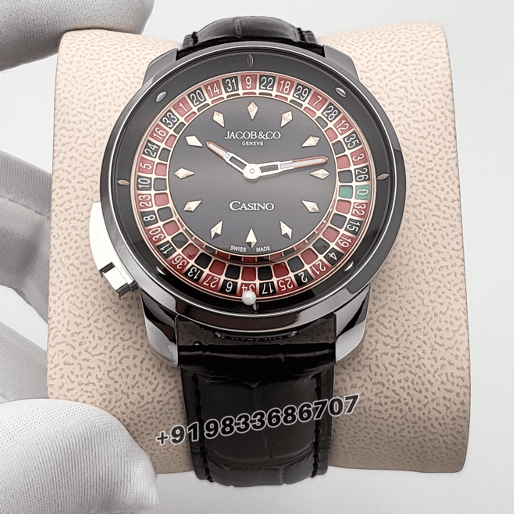 Jacob & Co Casino Tourbillon 18kt White Gold 44mm Exact 1